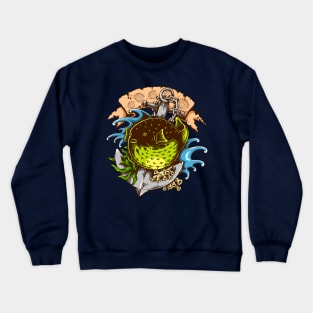 Fierce Fugu Crewneck Sweatshirt